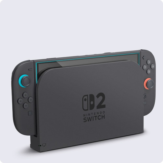 SPIGEN 2x Szkło Hartowane do Nintendo Switch 2, Glas.TR EZ Fit