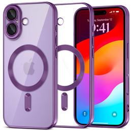 Etui do iPhone 17 Electro MagSafe – fioletowe