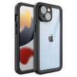 Etui Wodoodporne IP68 do iPhone 15, Redpepper, czarne