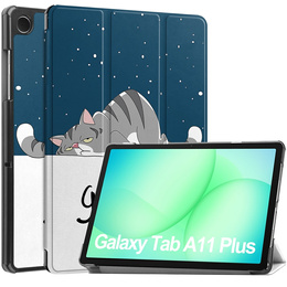 Etui do Samsung Galaxy Tab A11+/A9+, Smartcase, Cat