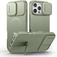 Etui do iPhone 16 Pro Max, Suritch Shockproof, do MagSafe, zielone