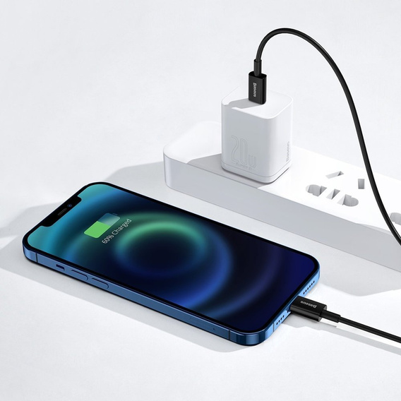 Baseus Superior PD – kabel USB-C do Lightning 2 m 20W - czarny