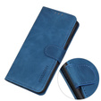 Etui Wallet do Vivo Y21/Y21s/Y33s, KHAZNEH, Vintage, Blue