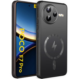 Etui do Xiaomi Poco F7 Pro, MagSafe, czarne