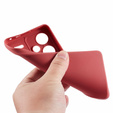 Etui do Xiaomi Redmi Note 13 Pro+, Silicone Lite, czerwone
