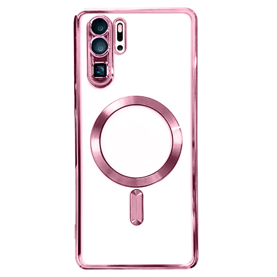 Etui do Huawei P30 Pro, MagSafe Hybrid, różowe