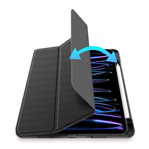 Etui do iPad Pro 13" 2024 (7 gen.), Dux Ducis TOBY, czarne