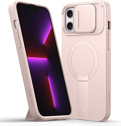 Etui do iPhone 12 Pro Max / 13 Pro Max, Suritch Shockproof, do MagSafe, różowe