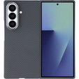 Etui do Samsung Galaxy Z Fold7, z włókna aramidowego, do MagSafe czarne