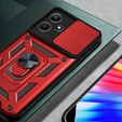 Etui pancerne do Infinix Hot 30i, CamShield Slide, czerwone