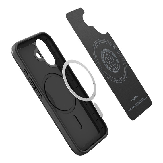 Etui Spigen do iPhone 17, Thin Fit Mag MagSafe, Black