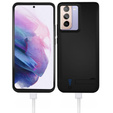 OUTLET Etui z Baterią 4800mAh do Samsung Galaxy S22, czarne