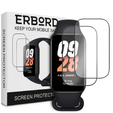 2x Szkło Hybrydowe ERBORD do Xiaomi Smart Mi Band 8 Active