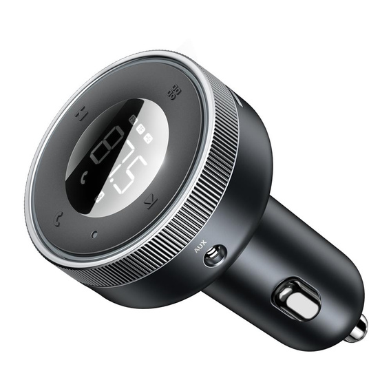 Baseus transmiter samochodowy FM Enjoy Bluetooth MP3 - Czarny