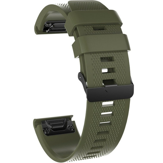 Pasek Smooth do Garmin Fenix 3/5X/3HR/5X Plus/6X/6X Pro / 7X - Army Green