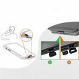 Etui Wodoodporne IP68 do iPhone Air, SHELLBOX MagSafe, czarne