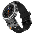 Pasek Silikonowy do Samsung Galaxy Watch 8 / 8 Classic, Czarny