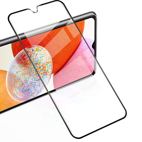 2x Szkło Hartowane do Samsung Galaxy A14 4G / A14 5G, ERBORD 3D pełne, szybka na cały ekran