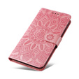 Etui do Huawei Nova 11i, Kwiaty, różowe