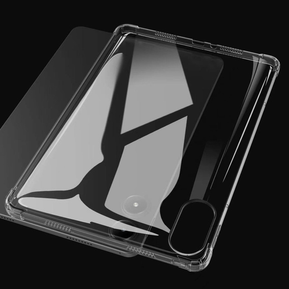 Etui do Xiaomi Redmi Pad Pro / Xiaomi Poco Pad, Silikonowe, przezroczyste