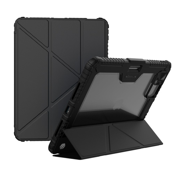 Etui Nillkin do iPad Pro 11" 2024 (5 gen.), z miejscem na rysik, czarne