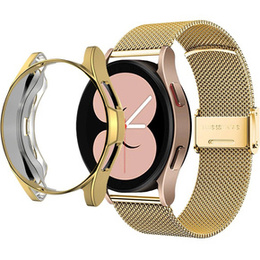 Bransoleta + Etui do Samsung Galaxy Watch 4 Classic 42mm, Złoty