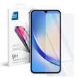 Zestaw Etui do Samsung Galaxy A34 5G, Electro heart, Czarne + szkło