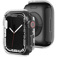 Etui do Apple Watch 7/8/9 45mm, Przezroczyste