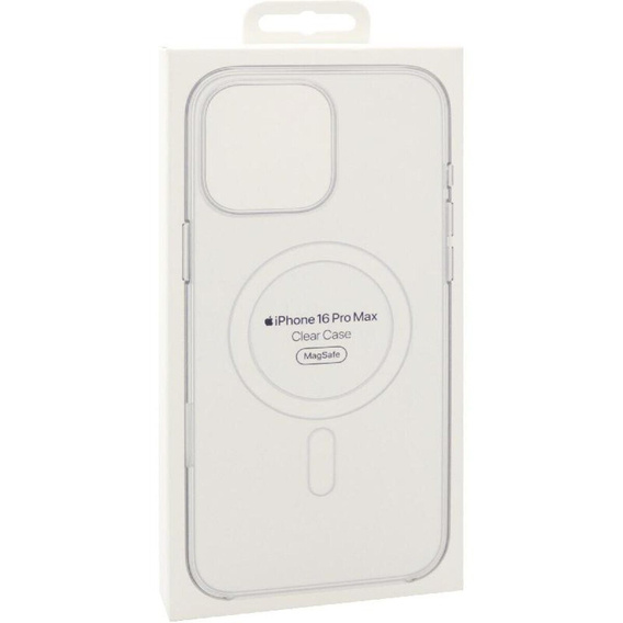 Oryginalne Etui Apple do iPhone 16 Pro Max Clear Case MagSafe MA7F4ZM/A - przezroczyste