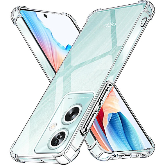 Etui do Oppo A79 5G, Dropproof, Przezroczyste
