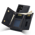 Etui do Samsung Galaxy S23 Ultra, DG.MING 2in1, czarne