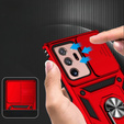 Etui pancerne do Samsung Galaxy Note 20 Ultra, CamShield Slide, czerwone