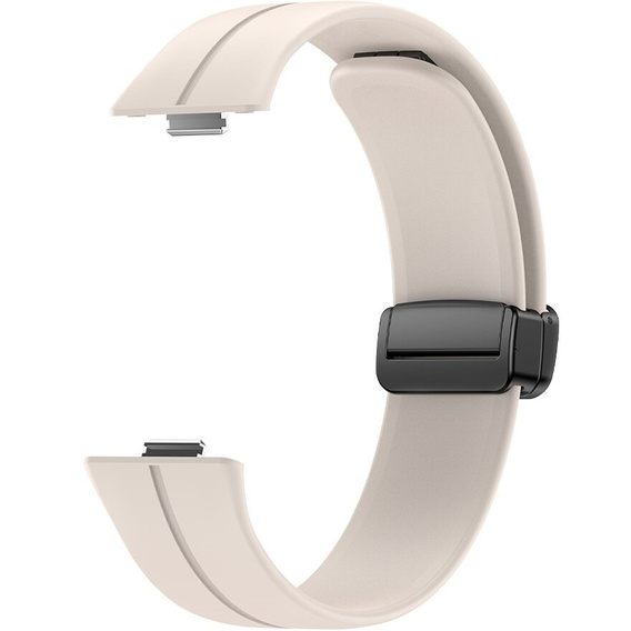 Pasek Silikonowy do Huawei Watch Fit 4 / 4 Pro / 3, Beżowy