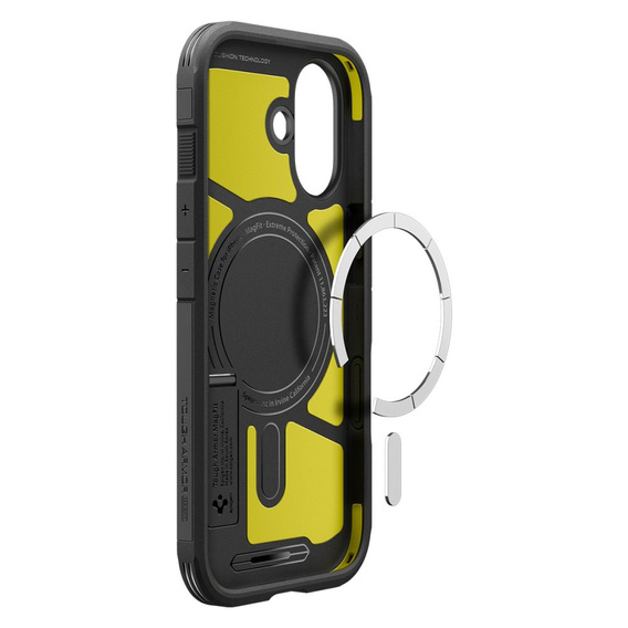 Etui Spigen do iPhone 17, Tough Armor T Mag MagSafe, Black