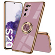 Etui do Samsung Galaxy S20, Electro Ring, fioletowe