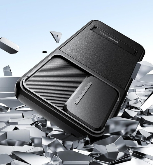 Etui do Samsung Galaxy A35 5G, Suritch Kickstand, czarne