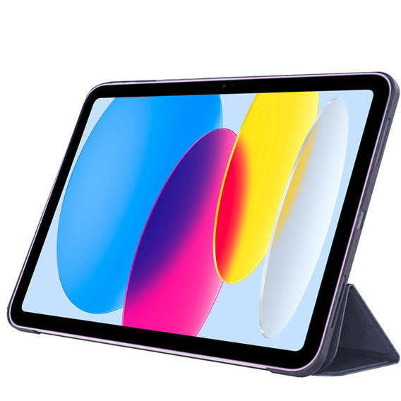 Etui do iPad 11" 2025 A16 (11 gen.) / iPad 10.9" 2022 (10 gen.), Smart case z klapką, Fioletowe