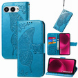 Etui z klapką do T Phone 3 5G, Butterfly, niebieskie