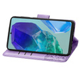 Etui z klapką do Samsung Galaxy A16 / A16 5G, Butterfly, fioletowe
