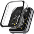 2w1 Etui z wbudowanym szkłem hartowanym do Realme Watch 2 Pro, Przezroczysty
