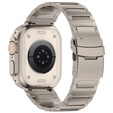 Bransoleta do Apple Watch 1/2/3/4/5/6/7/8/9/10/11/SE Ultra 1/2/3 42/44/45/46/49mm, Tytanowa