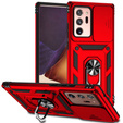 Etui pancerne do Samsung Galaxy Note 20 Ultra, CamShield Slide, czerwone