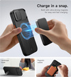 Etui do iPhone 13/14, Suritch Shockproof, do MagSafe, czarne