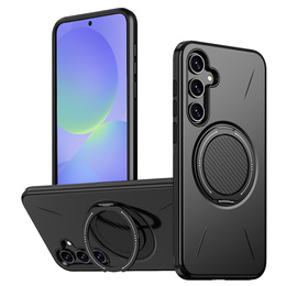 Etui do Samsung Galaxy A37 5G, z podstawką, do MagSafe, czarne