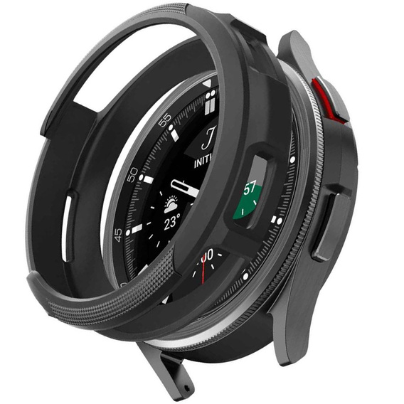 Etui Spigen do Samsung Galaxy Watch 6 Classic 43mm, Liquid Air, Czarne