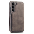 Etui z klapką do Samsung Galaxy S23, ERBORD Retro, brązowe