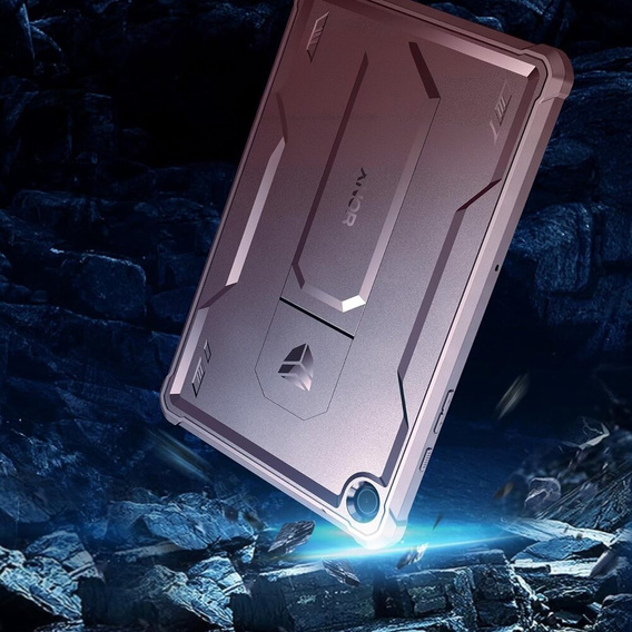 Etui pancerne do Galaxy Tab A9+ Plus, Dexnor Full Body, różowe