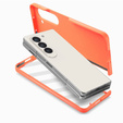 Etui do Samsung Galaxy Z Fold6 5G, z rączką, pomarańczowe