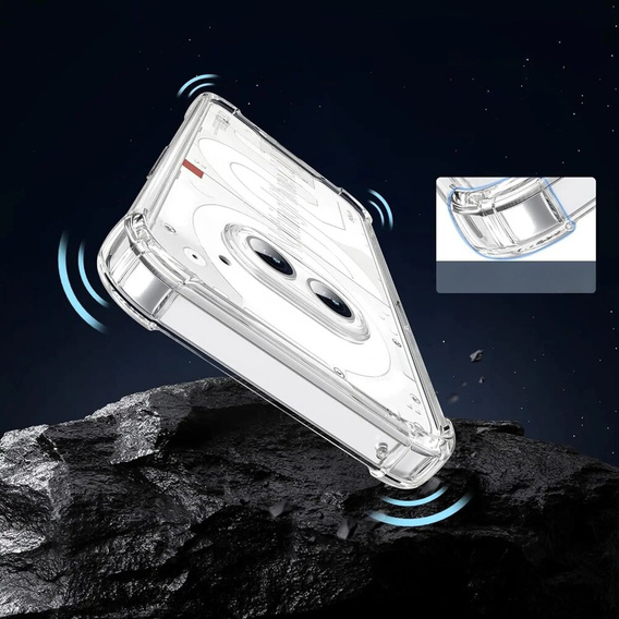Etui do Nothing Phone 2a / 2a Plus, Dropproof, przezroczyste
