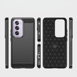 Etui do Oppo Reno 12 Pro, Carbon, czarne